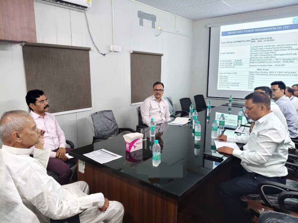 ऊर्जा मंत्री ने छपरा स्थित निर्माणाधीन ग्रिड उपकेंद्र का किया निरीक्षण 1 ऊर्जा मंत्री ने छपरा स्थित निर्माणाधीन ग्रिड उपकेंद्र का किया निरीक्षण