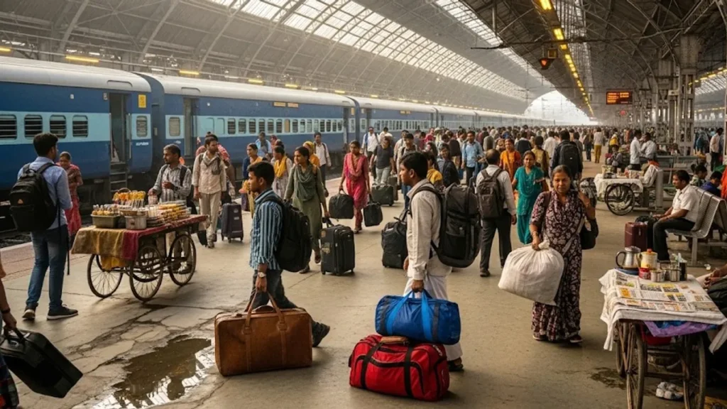 रेलवे का नया निर्देश: अतिरिक्त सामान पर अब देना होगा चार्ज 1 indian railway new baggage rules